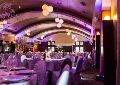 J Liu grand ballroom in purple - J. Liu Restaurant and Bar - Dublin, Worthington, OH