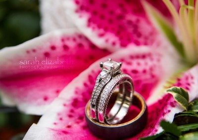 Wedding Ring Floral - J. Liu Restaurant and Bar - Dublin, Worthington, OH